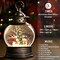 Snowman Snow Globe 12 Inch Christmas Snow Globe Lantern, Lighted Christmas Decorations Indoor Decor with Music Timer Swirling Glitter, USB or Battery Operated (2024 Upgraded Larger)